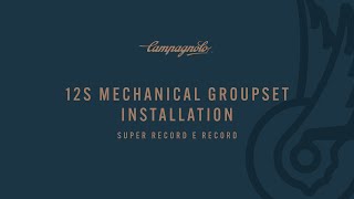 INSTALLATION OF 12SPEED MECHANICAL GROUPSETS [upl. by Nagle]