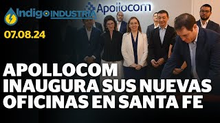 Apollocom inaugura sus nuevas oficinas en Santa Fe [upl. by Bajaj524]