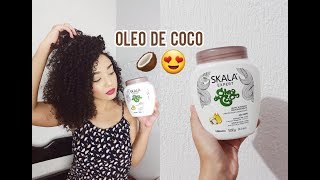 TESTEI A SKALA ÓLEO DE COCO Resenha  Finalização ❤ [upl. by Atin]