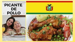 PICANTE DE POLLO  Comida BOLIVIANA [upl. by Wachter816]