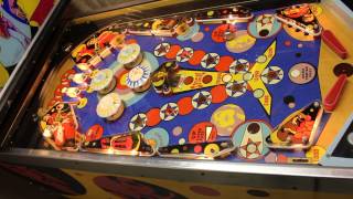 1972 Williams SUPER STAR pinball machine [upl. by Nylave]