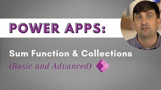 Power Apps Sum Function and Collections Basic and Advanced ⚡ [upl. by Madlin976]