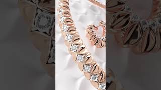 LaDahlia necklace wedding jewellery diamond fashionstyle [upl. by Komara81]