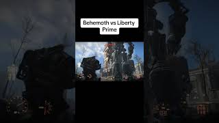 Behemoth vs Liberty prime [upl. by Atikin]