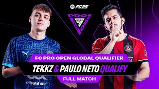 FC PRO OPEN QUALIFICATION  TEKKZ V BANDAR amp PAULO NETO V ABOFAWZI  FC PRO OPEN GLOBAL QUALIFIER [upl. by Verile]