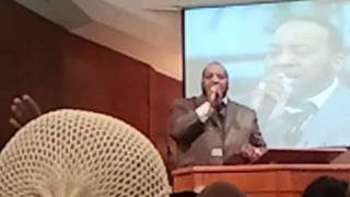 Marvin Sapp Singing his new song quotMy Testimonyquot [upl. by Auqenaj]