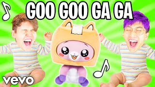 GOO GOO GA GA SONG 🎵 DELETED LANKYBOX MUSIC VIDEO [upl. by Flin]