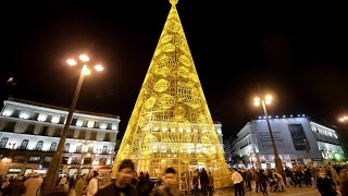 🔴CAMPANADAS FIN DE AÑO NOCHEVIEJA PUERTA DEL SOL MADRID Pre  quot12 Uvas de la Suertequot ¡Feliz 2024 [upl. by Nalyd]