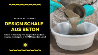 DIY Betonschalen selber machen  Einfache Anleitung  BetonLiebe [upl. by Nelloc906]