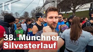 Wir starten beim Silvesterlauf in München 2023  VLOG [upl. by Standice]