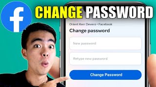 How To Change Password On Facebook [upl. by Oskar]