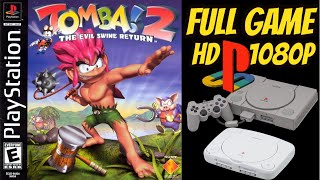 Tomba 2 The Evil Swine Return PS1 100 ALL 1334 Events Longplay Walkthrough HD 60FPS [upl. by Sualkcin]