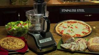 Farberware Product Demonstration 12Cup Food Processor [upl. by Adnawt513]