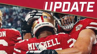 49ers Elijah Mitchell says he’s ready for week 1  Christian McCaffrey to be on “load management” [upl. by Habas573]