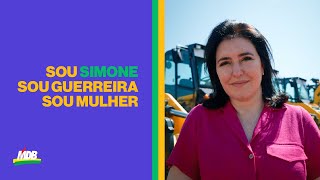 Simone Tebet  Sou Simone sou guerreira sou mulher [upl. by Lenora]