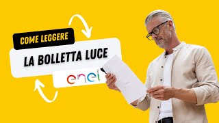 Come si legge la bolletta della luce di Enel Energia [upl. by Ocer734]