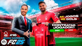 FC25 MODO CARREIRA EP16  CONTRATAMOS UM ARTILHEIRO CONSAGRADO PRO TIME [upl. by Ynots]