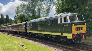 West Somerset Railway ‘Sixties in Somerset’ 2022 Summer Diesel Gala Festival [upl. by Anetsirk]