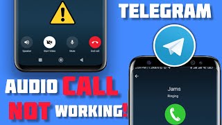 How To Fix Telegram Calling Problem  Call not Working or Coming Issues on Android [upl. by Eidnil]