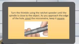 11 How to use a tubular inside micrometre [upl. by Zeb778]