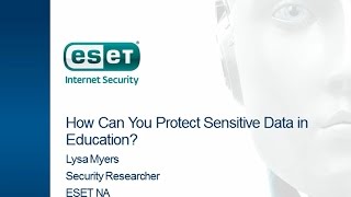 How can you protect sensitive data in education [upl. by Ornstead932]