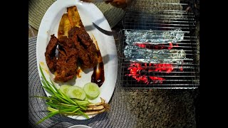 Beef Ribs Grilled  Kerala Style Home Made [upl. by Orimar947]