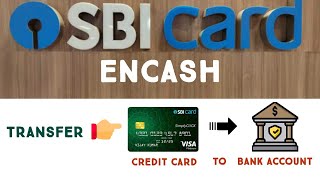 Transfer money from Credit card to Bank  Instant Loan from SBI Credit card Encash Offer in Tamil [upl. by Ynohta]