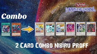 Synchron Diabellstar combo Nibiru Proff Yugioh Master Duel [upl. by Lansing]