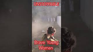 Unstoppable Brave Young Woman unstoppable women youth shorts viral short sia smus music wow [upl. by Sucram]