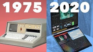 Evolution of Laptops Portable Computers 1975  2020 [upl. by Tihw995]