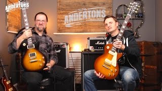 Gibson 2016 50s amp 60s Tribute Les Pauls  Trad Spec vs High Performance [upl. by Nawak]