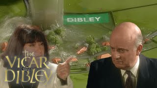 Dibley Is Getting Flooded  Summer  The Vicar of Dibley [upl. by Rebma]