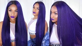 How to Color Your Hair Purple  VERY DETAILED ft Ali Grace Hair [upl. by Yarised]