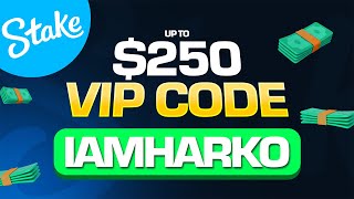 Stake Promo Code 2024  UP TO 250 BONUS  Stake Promo Code [upl. by Anthe]