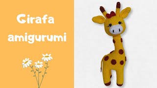 GIRAFA AMIGURUMI🦒  Coleção Safári  ARTICULADA  crochet  amigurumi receita [upl. by Millwater]