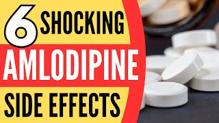 6 SHOCKING AMLODIPINE SIDE EFFECTS 😱💥 [upl. by Sydalg247]