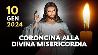 La Coroncina alla Divina Misericordia del 10 Gennaio 2024  Mercoledì I Settimana del TO [upl. by Annawyt]