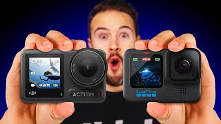 GoPro 12 vs DJI Action 4 Which Is Better [upl. by Tamar]