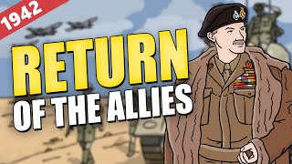 North African Campaign 1942  Animated History [upl. by Nuarb930]