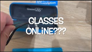 Online glasses with GlassesUSA Review [upl. by Eimoan564]