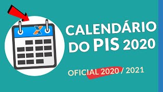 CALENDÁRIO DO PIS 2020  2021  Saiu o Calendário OFICIAL do PIS [upl. by Beret]