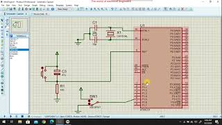 Digital Stop Watch  Proteus  Projects [upl. by Renault]
