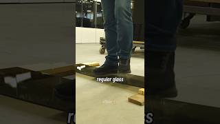 Tempered Glass vs Regular Glass shorts [upl. by Watters140]