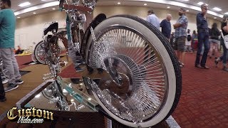 Lowrider Bikes at the Albuquerque Lowrider Super Show 632018 [upl. by Cirilo590]