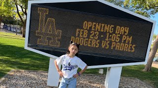 Dodgers Spring Training 2024 Camelback Arizona Dodgers [upl. by Anestassia]