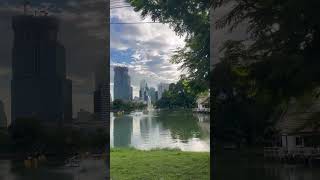 Lumpini Park Bangkok Thailand bangkok live travel thailand thainature shorts mypovofthailand [upl. by Emmey999]