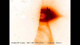 Xray view of powerful Solar Flare [upl. by Odravde]