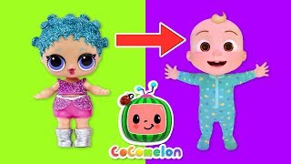 COCOMELON 👶🏻 JJ TomTom amp YOYO en Muñecas LOL Sorpresa  Juguetes y Transformaciones Fantásticas [upl. by Brien]