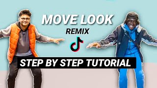 Move Look Remix EASY DANCE TUTORIAL [upl. by Attoynek615]