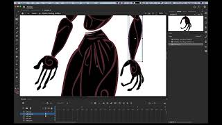 Creating a RIG ARMATURE in Adobe Animate [upl. by Deyas]